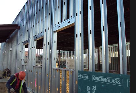 steel stud header framing